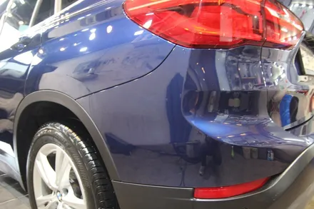 송도 판금도색 ★bmw x3★뒷범퍼,뒷휀다,뒷도어도색 외형복원 전문점 송도 ◆오토엠◆ / 인천 송도동