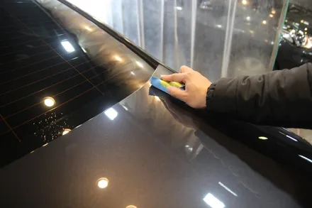 송도 신차 유리막 코팅 _ BMW 750 LI / 인천 송도동
