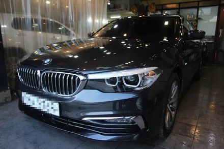 송도 신차 유리막 코팅 _ BMW 750 LI / 인천 송도동