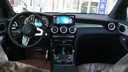 벤츠 GLC300 송풍구 엠비언트 창원에서 작업후기