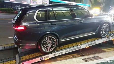 창원썬팅 전문점 BMW 신형 X7 브이쿨쿨썬팅 시공후기