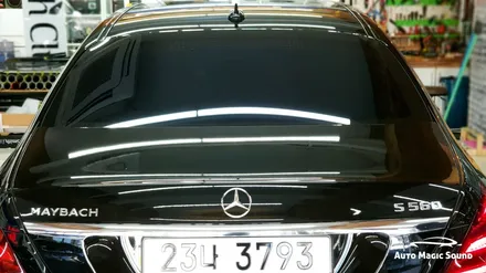 창원 썬팅 윈도틴팅 벤츠 S560 마이바흐 스미스필름 T2 시공