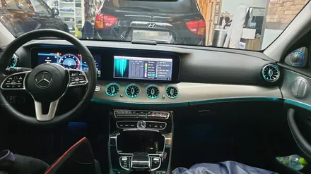 벤츠 E클래스 송풍구 엠비언트 창원에서 시공 후기