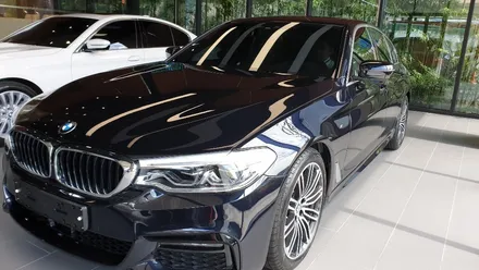 [마산썬팅] 딥블루 컬러의 BMW5시리즈 썬팅시공 후기