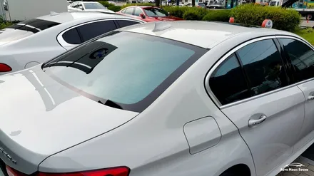 창원썬팅 윈도틴팅 브이쿨 시공 BMW520D