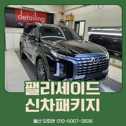 울산 현대 팰리세이드 신차패키지 만족할만한 시공 후기 / 울산, 포항