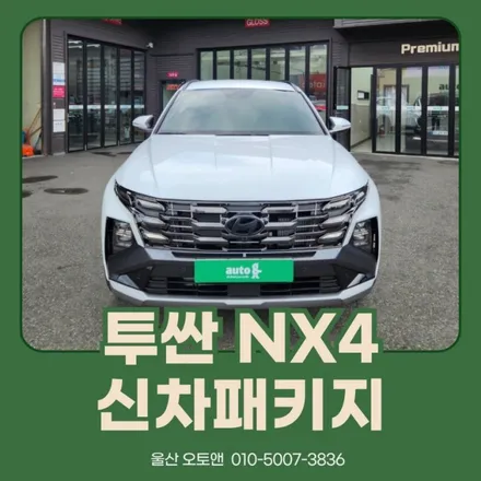 울산 투싼 NX4 신차패키지 시공완료! / 울산 북구