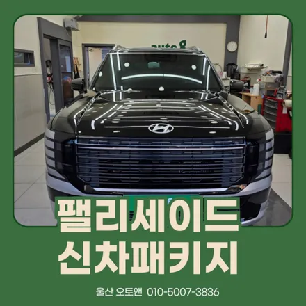[울산 오토앤] 팰리세이드 신차패키지 추천조합! / 울산 북구
