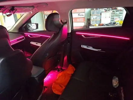 울산 EV6 DMX 엠비언트 기본세트+풋등+순정활성화 시공 / 울산, 포항
