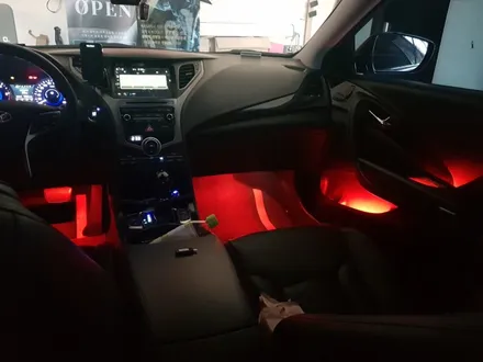 울산 그랜저HG DMX 엠비언트 무드등 도어포켓+도어손잡이+풋등 시공 / 울산, 포항