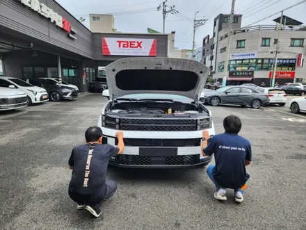 싼타페mx5 신차패키지 울산오토앤에서 완료!! / 울산 북구