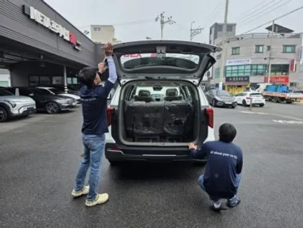 울산오토앤 카니발 KA4 신차검수 신차패키지 시공 후기! / 울산 북구