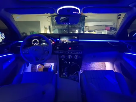 울산 제네시스 G70 DMX 엠비언트 기본세트+풋등 시공 / 울산, 포항