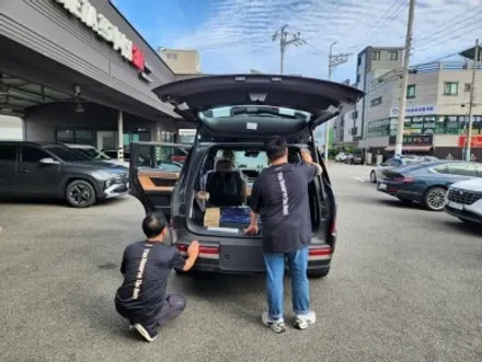 울산 신차패키지 싼타페mx5 포스팅 / 울산 북구