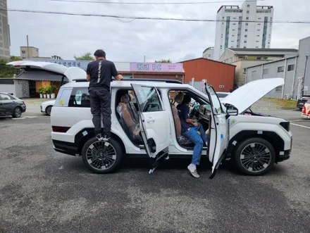 싼타페mx5 신차패키지 울산오토앤에서 완료!! / 울산 북구