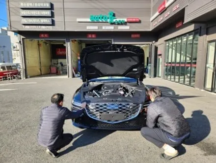 울산 제네시스G80 신차패키지 시공 포스팅 / 울산 북구