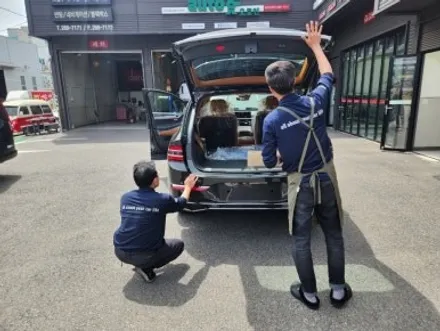 gv80 신차패키지 오토앤 울산점 시공후기 ! / 울산 북구