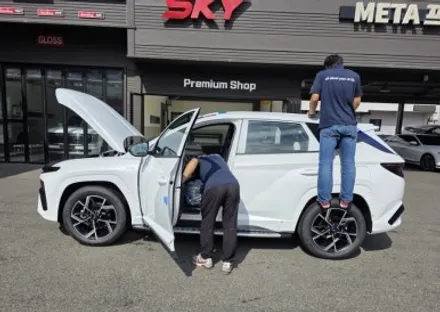 투싼 NX4 신차패키지 완벽 시공! 울산 오토앤에서 시작하는 새 차의 첫 관리 / 울산 북구