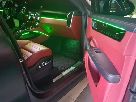 울산 엠비언트 포르쉐 카이엔 DMX 엠비언트 기본세트+풋등+중앙콘솔 시공 / 울산, 포항
