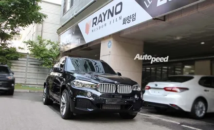 BMW X5 카본블랙(416) 레이노S9 윈도우 열차단 틴팅 시공기 / 서울 성동구 성수동2가