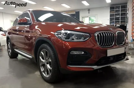 서울 BMW X4 레드색상과 브이쿨 PDI 틴팅의 환상조화~ / 서울 성동구 성수동2가