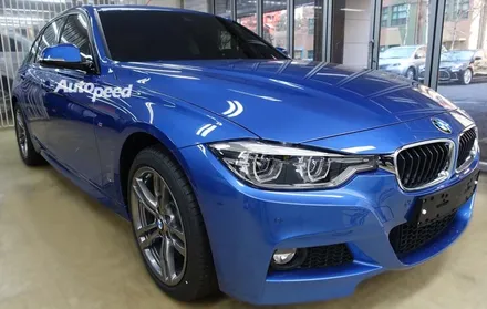 BMW320d 블루 : 레이노S7 썬팅 시공으로 완벽해진 실루엣 / 서울 성동구 성수동2가