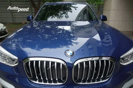 BMW X3 딥씨블루 썬팅 이코노라티 시공기 / 서울 성동구 성수동2가