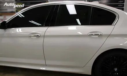 BMW540i 알파인화이트(#300) 레이노S9 전체유리 틴팅 / 서울 성동구 성수동2가