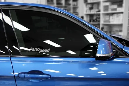 BMW330i M 스포츠패키지 (#B45 에스토릴블루 색상) 레이노S9 틴팅시공기 / 서울 성동구 성수동2가