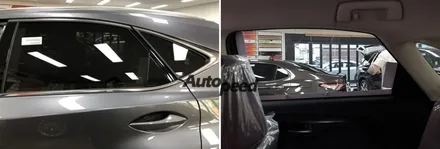 렉서스NX300h Econo 루마 열차단 썬팅시공기 / 서울 성동구 성수동2가