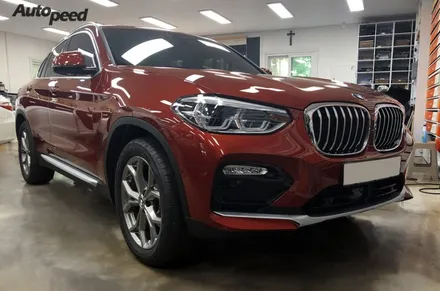 서울 BMW X4 레드색상과 브이쿨 PDI 틴팅의 환상조화~ / 서울 성동구 성수동2가