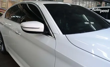 BMW530i 화이트색상과 레이노틴팅의 조화 / 서울 성동구 성수동2가