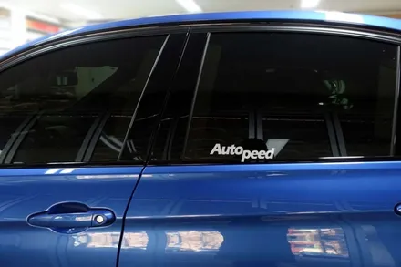 BMW320d 블루 : 레이노S7 썬팅 시공으로 완벽해진 실루엣 / 서울 성동구 성수동2가