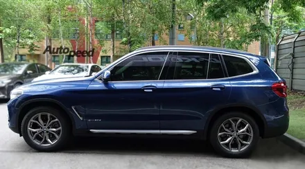 BMW X3 딥씨블루 썬팅 이코노라티 시공기 / 서울 성동구 성수동2가