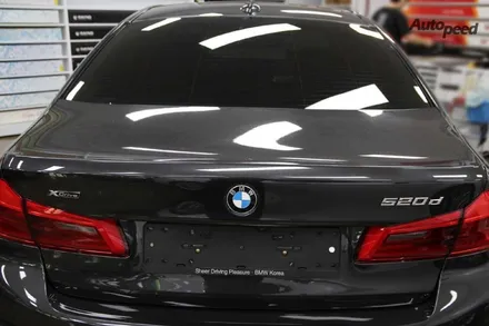 성수동 BMW520d 소피스토그레이(#A90) 레이노S9 열차단 틴팅 시공기 / 서울 성동구 성수동2가