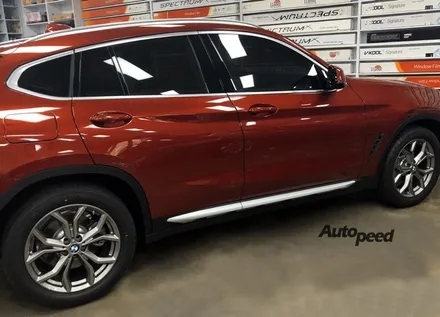 서울 BMW X4 레드색상과 브이쿨 PDI 틴팅의 환상조화~ / 서울 성동구 성수동2가