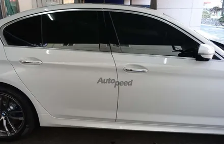 BMW530i 화이트색상과 레이노틴팅의 조화 / 서울 성동구 성수동2가