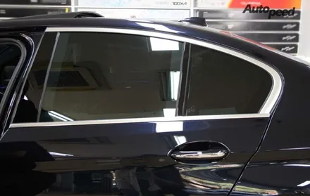 bmw5시리즈 카본블랙 브이쿨틴팅과의 조화 / 서울 성동구 성수동2가