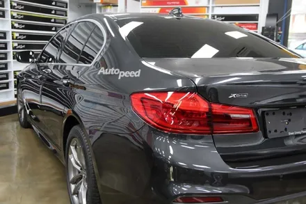 성수동 BMW520d 소피스토그레이(#A90) 레이노S9 열차단 틴팅 시공기 / 서울 성동구 성수동2가