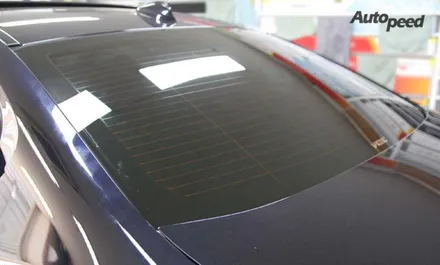 bmw5시리즈 카본블랙 브이쿨틴팅과의 조화 / 서울 성동구 성수동2가
