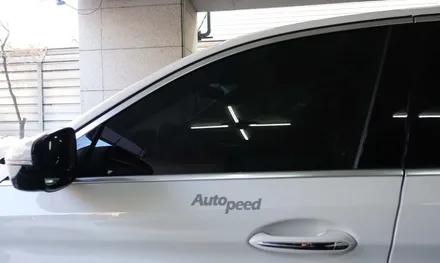 BMW530i 화이트색상과 레이노틴팅의 조화 / 서울 성동구 성수동2가