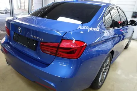 BMW320d 블루 : 레이노S7 썬팅 시공으로 완벽해진 실루엣 / 서울 성동구 성수동2가