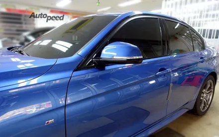 BMW320d 블루 : 레이노S7 썬팅 시공으로 완벽해진 실루엣 / 서울 성동구 성수동2가