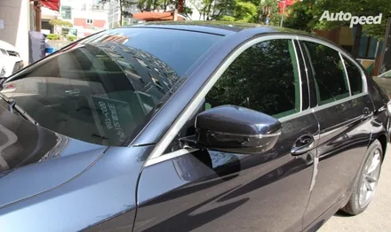 bmw520d 카본블랙 레이노S9 열차단 썬팅 시공기 / 서울 성동구 성수동2가