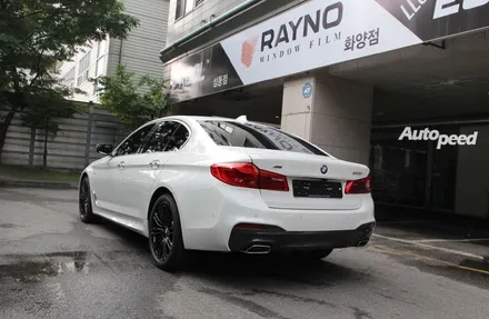 BMW540i 알파인화이트(#300) 레이노S9 전체유리 틴팅 / 서울 성동구 성수동2가