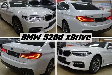 성수 BMW520d 브이쿨PDI 전체틴팅 시공 / 서울 성동구 성수동2가