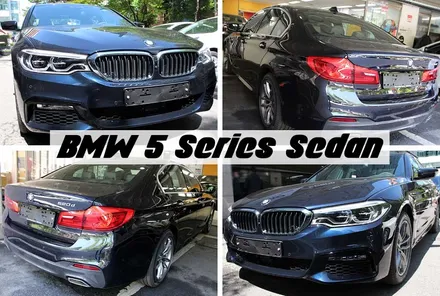 bmw5시리즈 카본블랙 브이쿨틴팅과의 조화 / 서울 성동구 성수동2가