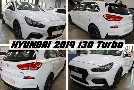 2019 i30 고급스러운 브이쿨K 열차단 틴팅 시공기 / 서울 성동구 성수동2가