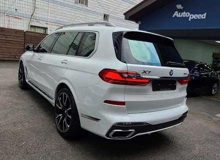 성수동 BMW X7 화이트색상 브이쿨K 윈도 틴팅 시공기 / 서울 성동구 성수동2가