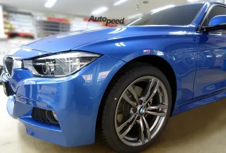 BMW320d 블루 : 레이노S7 썬팅 시공으로 완벽해진 실루엣 / 서울 성동구 성수동2가